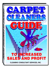 Carpet Cleaners Guide to Increased Sales and Profit