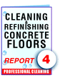 Report #04 Cleaning and Refinishing Concrete Floors