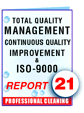 Report #21 Total Quality Management Continuous Quality Improvement and ISO 9000 - ebook
